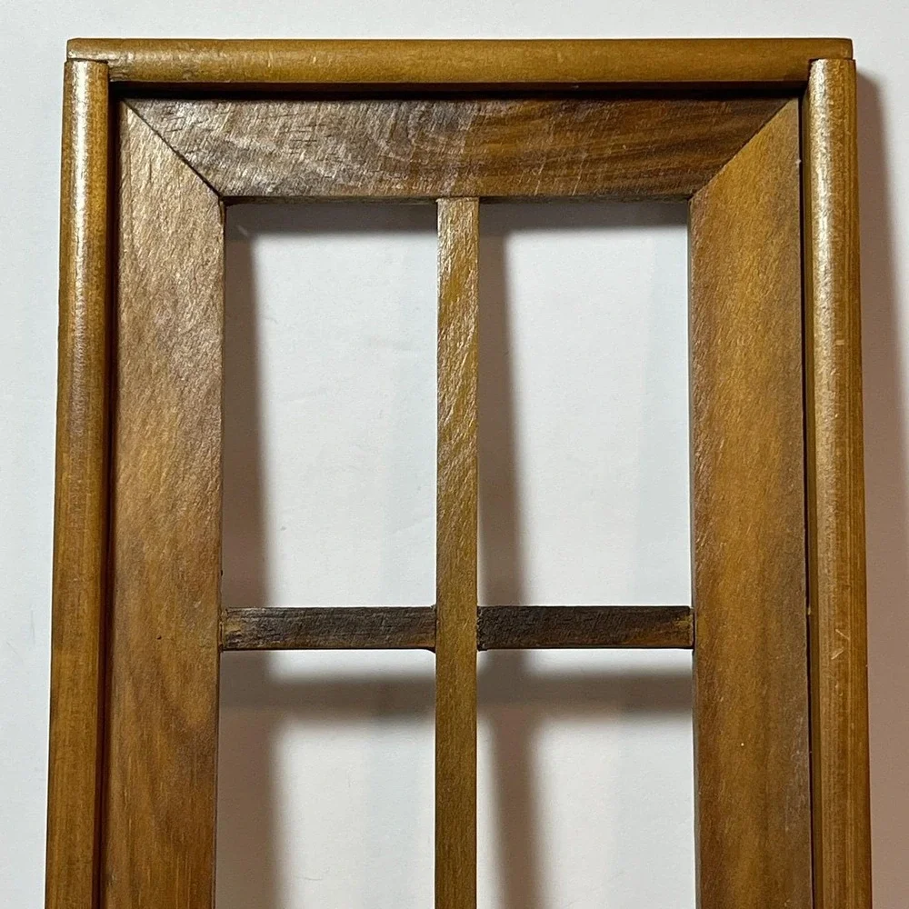 Wood Wall Decor Shelf Heart Cut Out Kitchen Pegs Cottagecore Granny Country VTG
